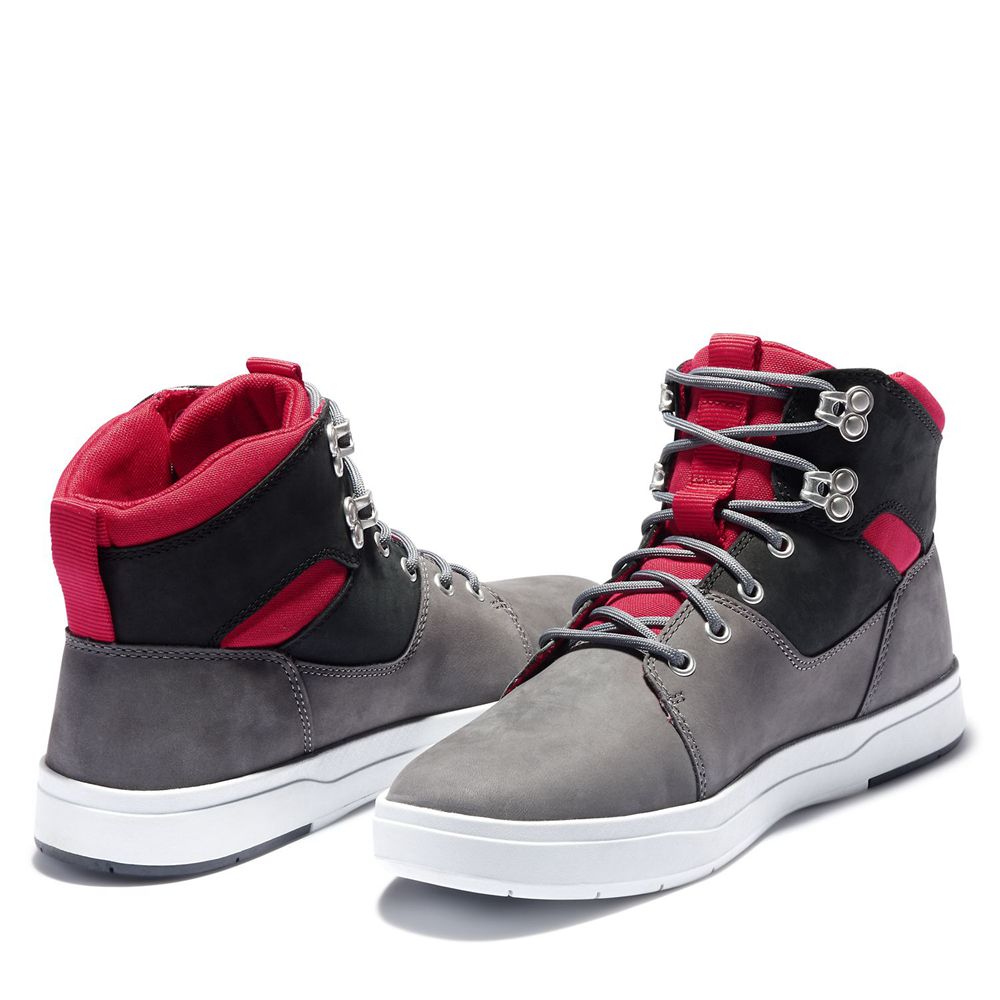 Bocanci Chukka Timberland Barbati Gri - Davis Square - Romania - WVTXCZ726